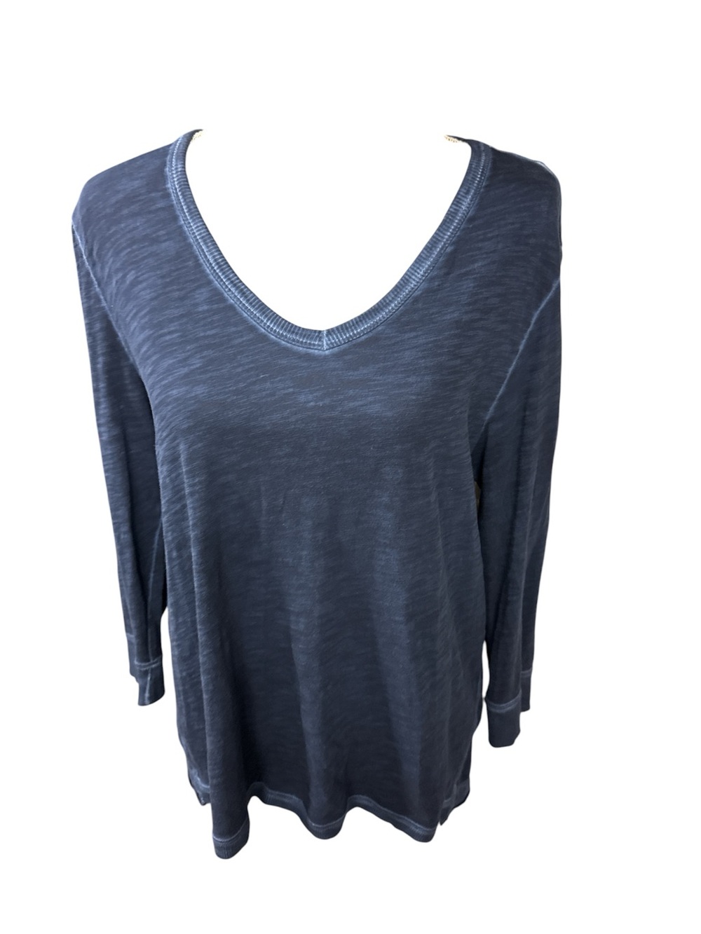 Elliot Lauren V-Neck Long 3/4 length 100% Peruvian Cotton shirt